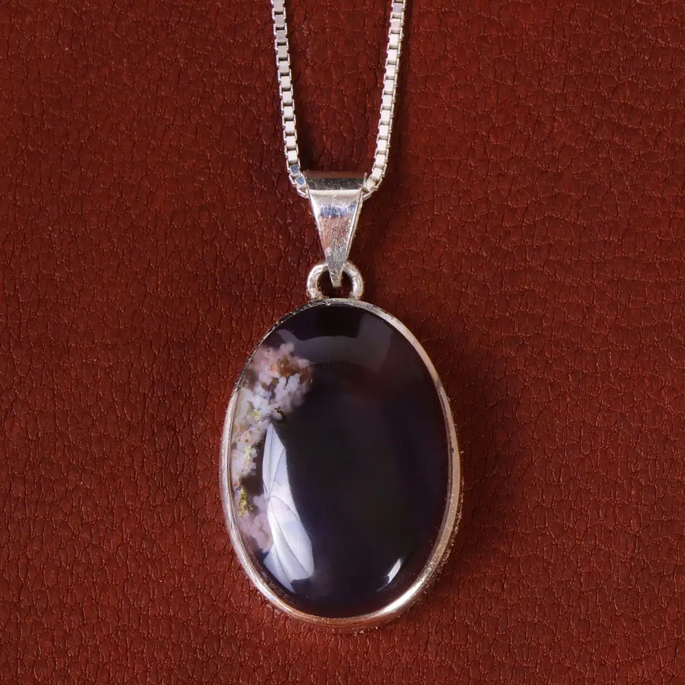 گردنبند عقیق شجر کد 22024