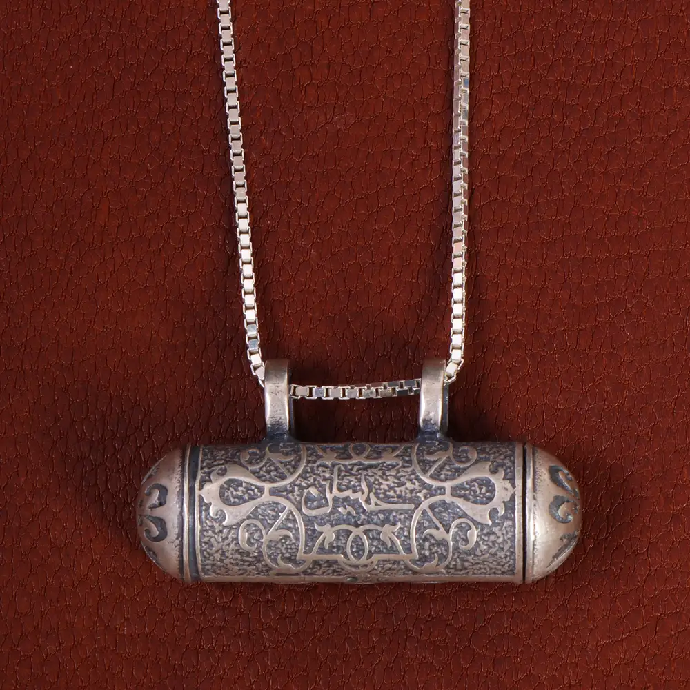 گردنبند نقره کد 22076