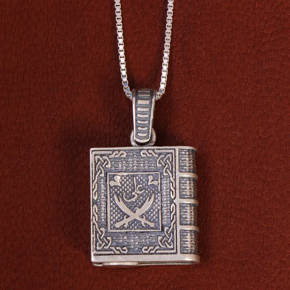 گردنبند نقره کد 22077