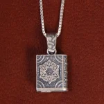 گردنبند نقره کد 22087