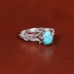 انگشتر فیروزه شجری زنانه کد 22141