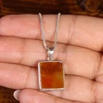 گردنبند عقیق کد 22041