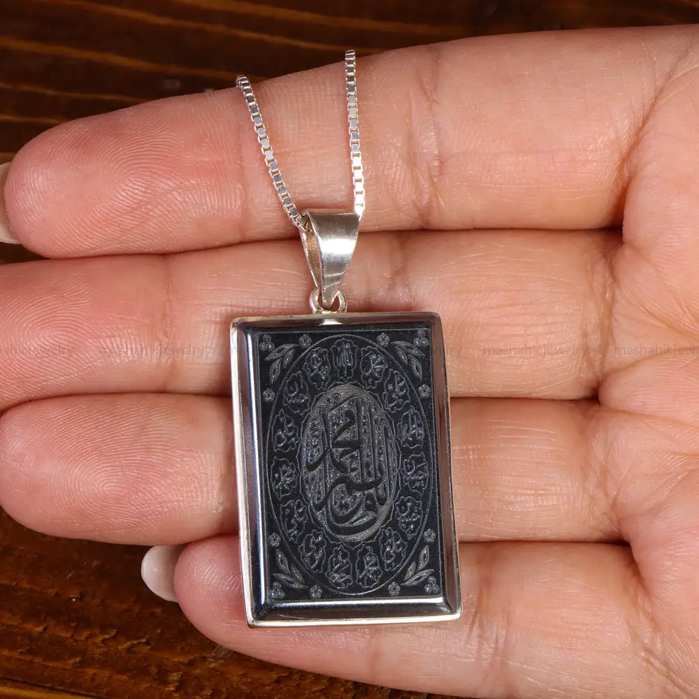 گردنبند حدید زنانه کد 22061