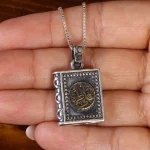 گردنبند نقره کد 22078