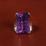 انگشتر آمیتیست مردانه کد 22205