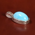 گردنبند فیروزه عجمی کد 22206