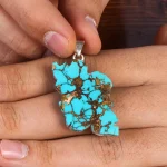 گردنبند فیروزه کد 22208