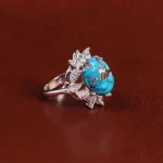 انگشتر فیروزه شجری زنانه کد 22412