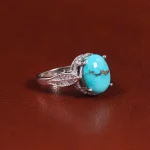 انگشتر فیروزه شجری زنانه کد 22424