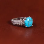 انگشتر فیروزه شجری زنانه کد 22432