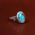 انگشتر فیروزه شجری مردانه کد 22819