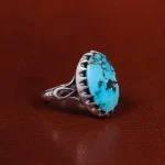 انگشتر فیروزه شجری مردانه کد 22876