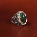 انگشتر اوپال مردانه کد 22947