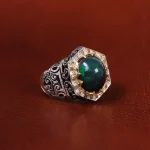 انگشتر اوپال مردانه کد 22948