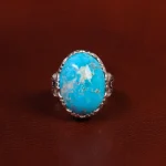 انگشتر فیروزه شجری مردانه کد 22825