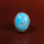 انگشتر فیروزه شجری مردانه کد 22853