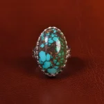 انگشتر فیروزه شجری مردانه کد 22883