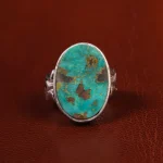 انگشتر فیروزه شجری مردانه کد 22911