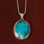 گردنبند فیروزه شجری کد 23083