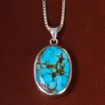 گردنبند فیروزه شجری کد 23148