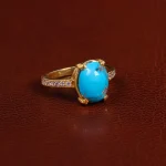 انگشتر فیروزه شجری زنانه کد 23433