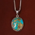 گردنبند فیروزه شجری کد 23161