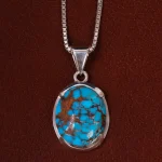 گردنبند فیروزه شجری کد 23164