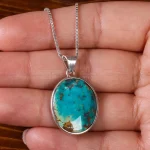 گردنبند فیروزه شجری کد 23083