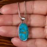 گردنبند فیروزه شجری کد 23091