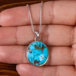 گردنبند فیروزه شجری کد 23096