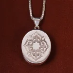 گردنبند فیروزه شجری کد 23146