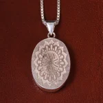 گردنبند فیروزه شجری کد 23147