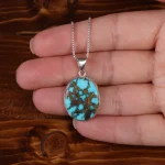 گردنبند فیروزه شجری کد 23156