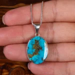 گردنبند فیروزه شجری کد 23157