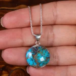 گردنبند فیروزه شجری کد 23158