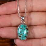 گردنبند فیروزه شجری کد 23162