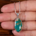 گردنبند فیروزه شجری کد 23163