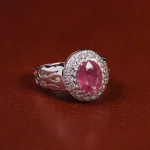 انگشتر یاقوت سرخ مردانه کد 23612