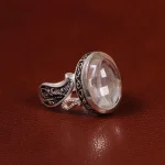 انگشتر دُر نجف مردانه کد 23747