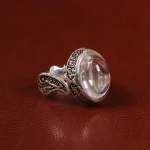 انگشتر دُر نجف مردانه کد 23749