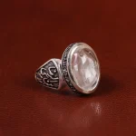 انگشتر دُر نجف مردانه کد 23752