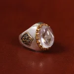 انگشتر دُر نجف مردانه کد 23767