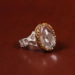 انگشتر دُر نجف مردانه کد 23768