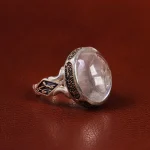 انگشتر دُر نجف مردانه کد 23771