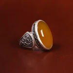 انگشتر شرف الشمس مردانه کد 23804