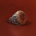 انگشتر عقیق یمن مردانه کد 23838