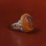 انگشتر عقیق یمن مردانه کد 23848