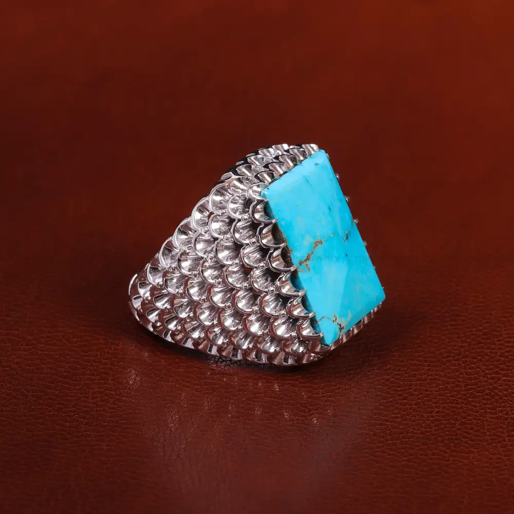 Men's Shajari Turquoise Ring 23942