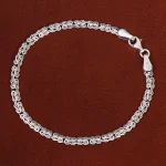 زنجیر نقره کد 23968