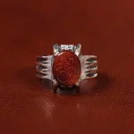 انگشتر عقیق مردانه کد 23378